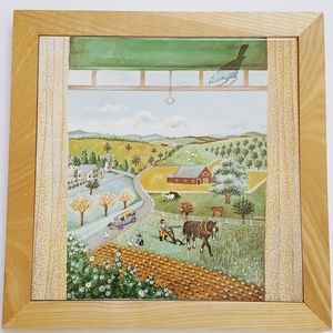 Vintage Country Rustic Farmhouse Boho Wall Art